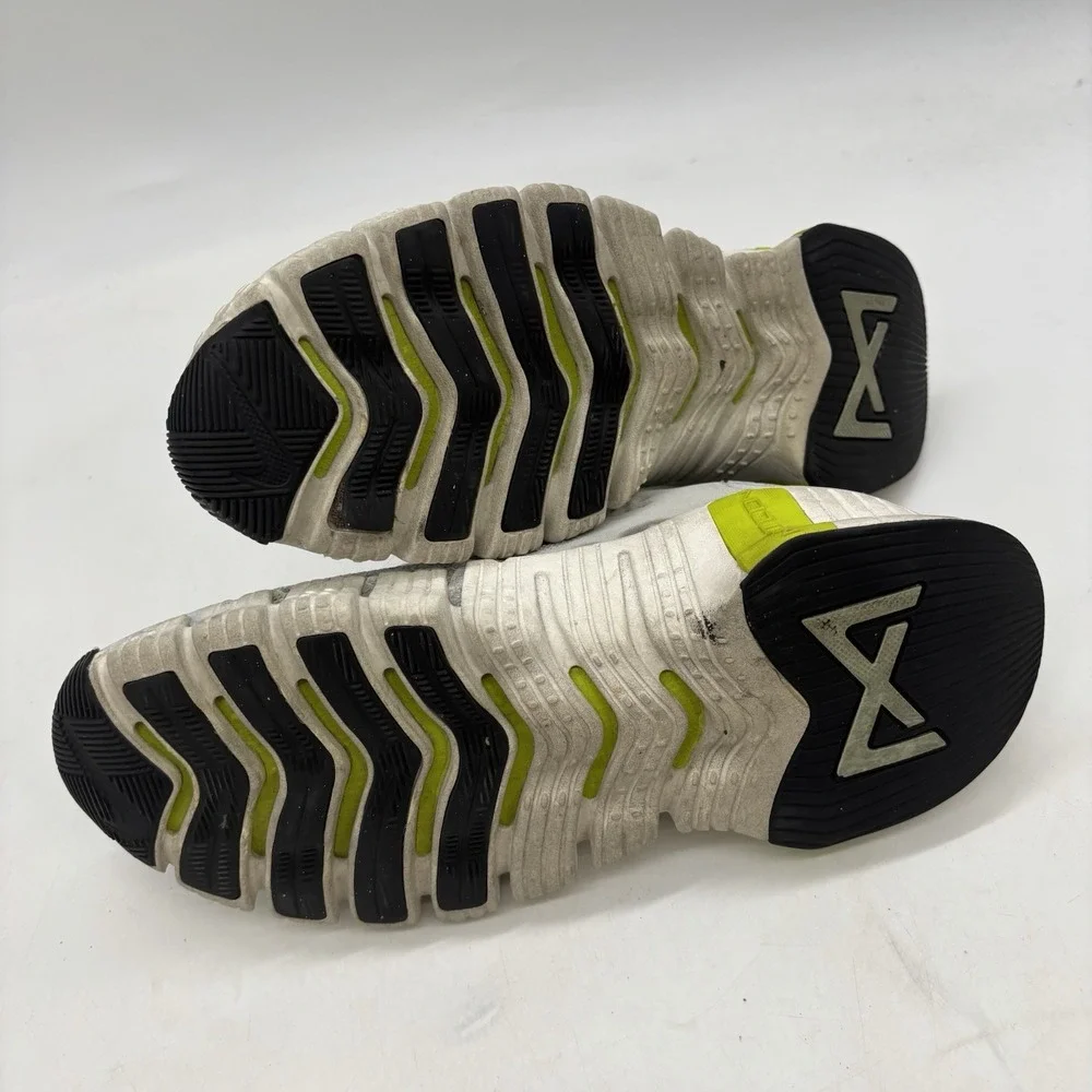 Nike Free Metcon 4 Shoes Womens 8 Grey Green Running Athletic Gyn Work Out